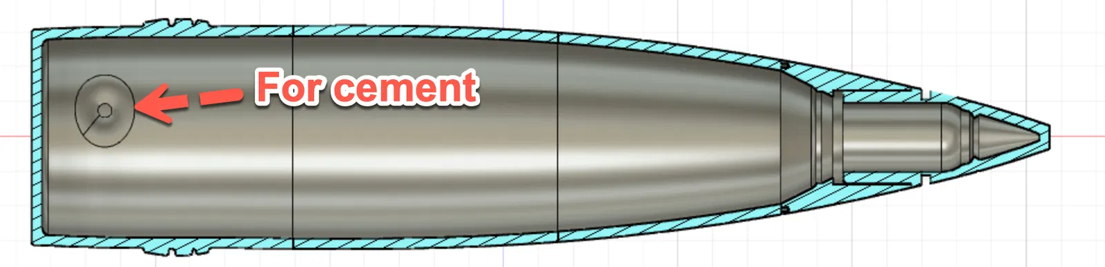 Vỏ đạn Howitzer 155mm CẬP NHẬT kèm phụ kiện diorama - Image 4