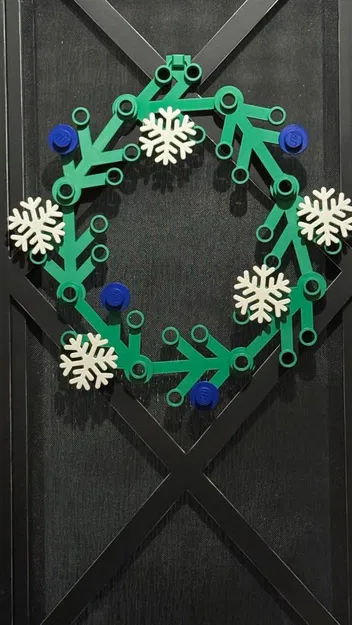 Hoa Tuyết Cho Vòng Hoa Lego In 3D - Image 1