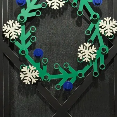 Hoa Tuyết Cho Vòng Hoa Lego In 3D