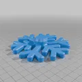Hoa Tuyết Cho Vòng Hoa Lego In 3D - Thumbnail 6