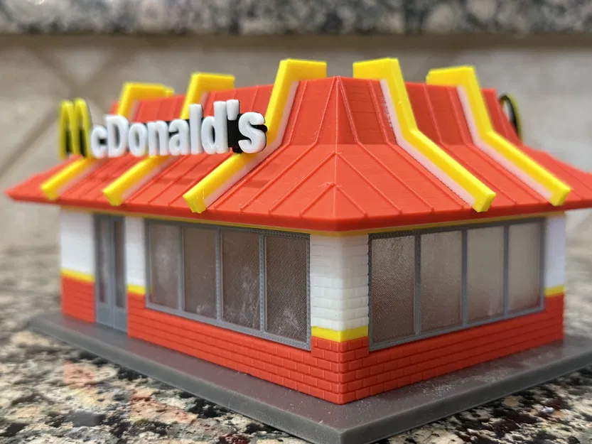 Mô hình Tỉ lệ 1:64 Quán McDonald's Cổ Điển - Image 8