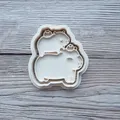 Bộ Dụng Cụ Cắt Bánh Quy Capybara Dễ Thương Kèm Táo Sấu - Thumbnail 2