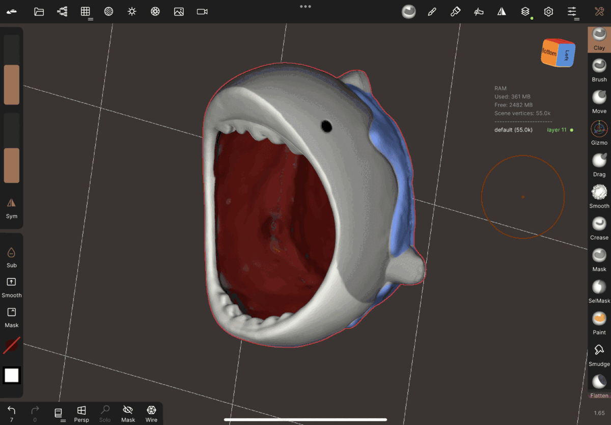 Tô "Tấn Công Cá Mập!" (Bản gốc Thinkgeek) - Thumbnail 2