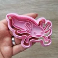 Bộ Khuôn Cắt Bánh Quy Hình Kỳ Nhông Axolotl Dễ Thương - Thumbnail 3