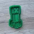 Bộ Cắt Bánh Quy Minecraft Gamer Creeper - Thumbnail 3