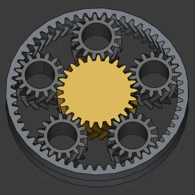 Mô Hình Bánh Răng Hành Tinh