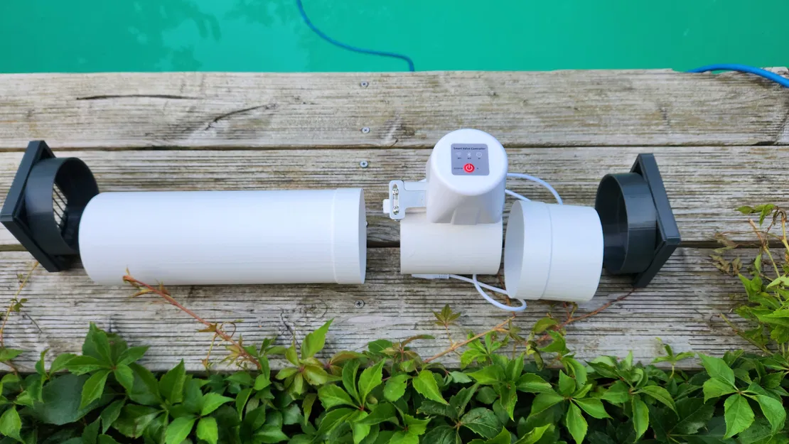 Van thông minh cho lỗ thoát khí 100mm - Image 1