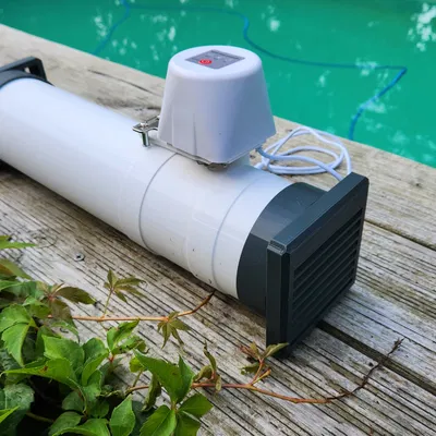 Van thông minh cho lỗ thoát khí 100mm