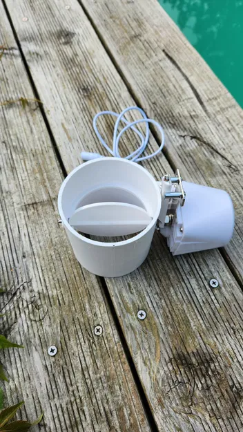 Van thông minh cho lỗ thoát khí 100mm - Image 5