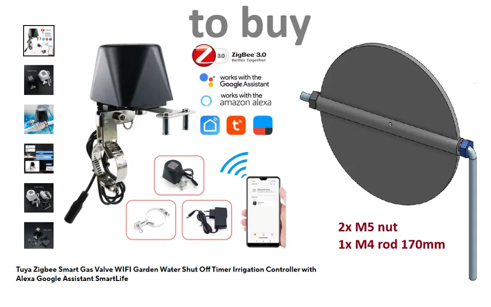 Van thông minh cho lỗ thoát khí 100mm - Image 8