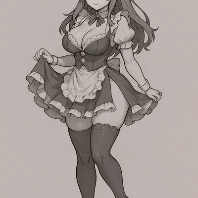 Mô hình Cô gái Anime - Tự làm