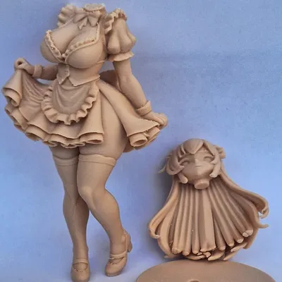 Mô hình Cô gái Anime - Tự làm