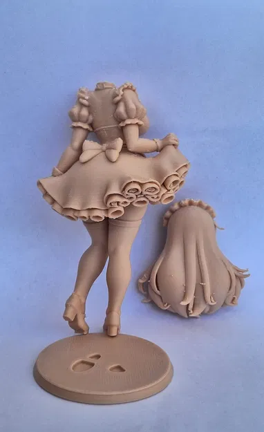 Mô hình Cô gái Anime - Tự làm - Image 4