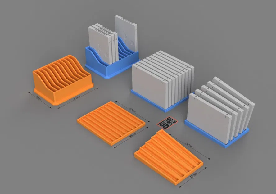 Khay Đựng SSD/HDD 2.5 5 / 9 / 10 Khe - Image 1