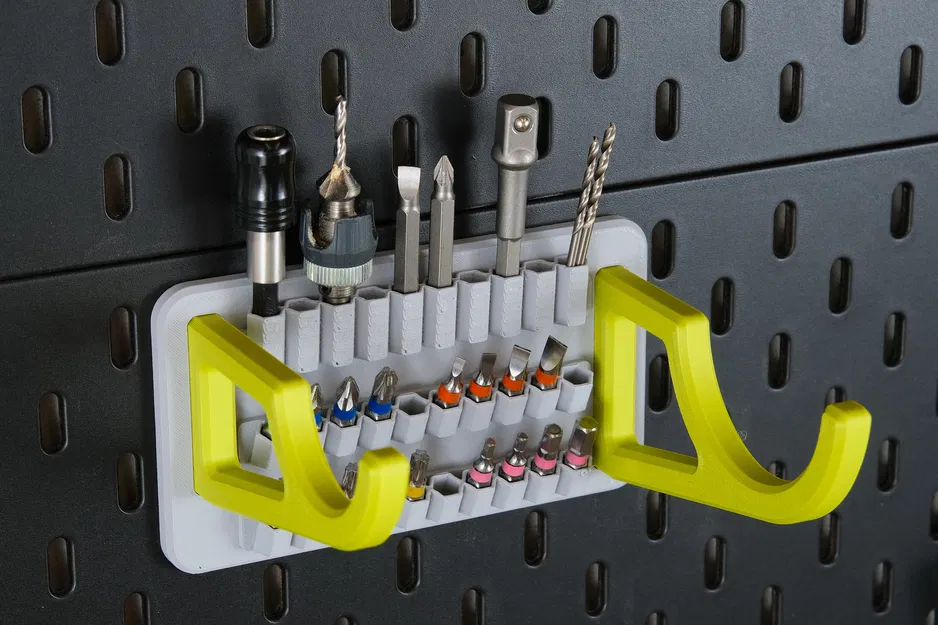 Kệ giữ máy khoan và mũi khoan Ryobi cho Skadis - Image 2