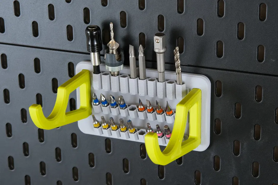 Kệ giữ máy khoan và mũi khoan Ryobi cho Skadis - Image 3