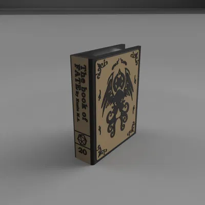 Cuốn Sách Định Mệnh (Tháp Xúc Xắc Kiêm Hộp Đựng)