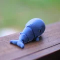 Cá Voi Khớp Nối - Đồ Chơi Fidget In 3D Dễ In - Thumbnail 1