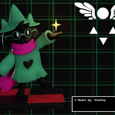 Mô Hình Ralsei Deltarune Chương 1