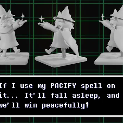 Mô Hình Ralsei Deltarune Chương 1