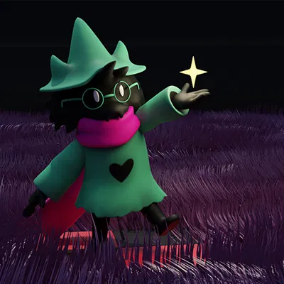 Mô Hình Ralsei Deltarune Chương 1