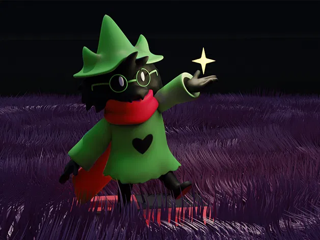 Ralsei Deltarune - Bản in nhiều bộ phận (Không cần AMS) - Image 5