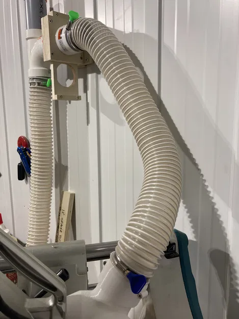 Bộ chuyển đổi thu gom bụi cho cưa Mitre Makita 1019L/1219L (Dùng điện & Pin) - Image 8