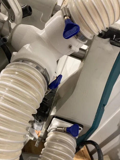 Bộ chuyển đổi thu gom bụi cho cưa Mitre Makita 1019L/1219L (Dùng điện & Pin) - Image 9