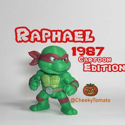 Raphael – Mô Hình DeskBuddy TMNT 1987