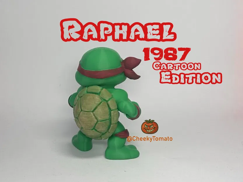 Raphael – Mô Hình DeskBuddy TMNT 1987 - Image 2