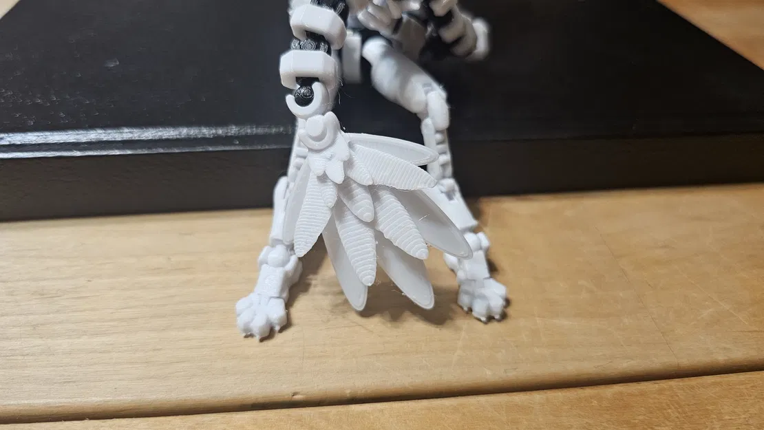 Đuôi mèo có chóp lông vũ cho Dummy 13 - Image 1