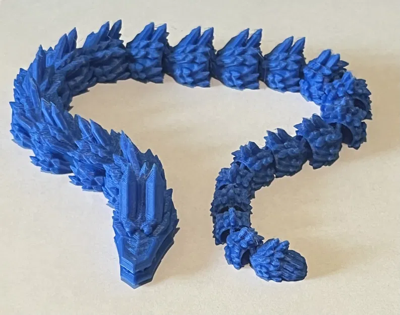 Rồng Khớp Nối (Articulated Dragon) - In Không Cần Hỗ Trợ - Image 1