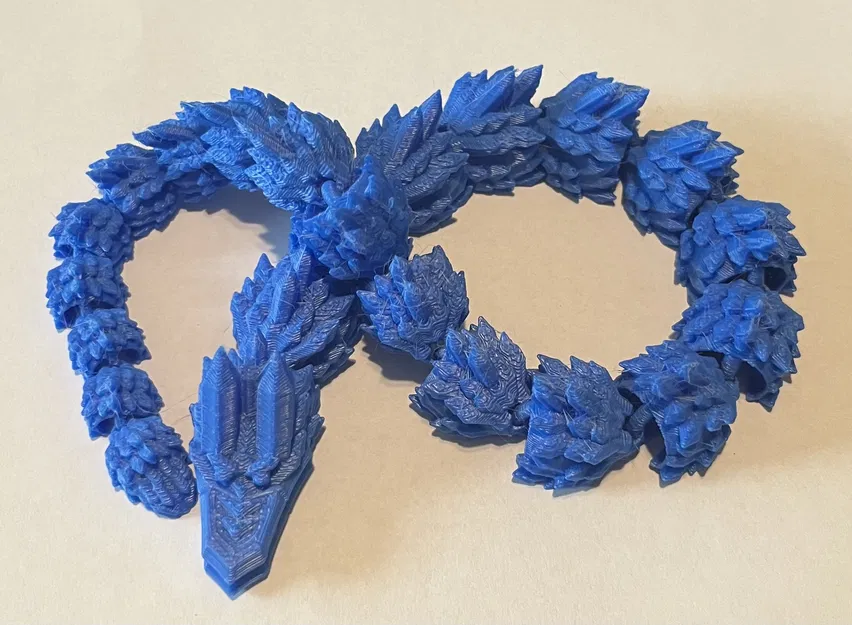 Rồng Khớp Nối (Articulated Dragon) - In Không Cần Hỗ Trợ - Image 2