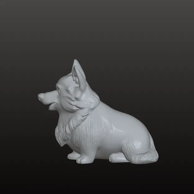 Corgi 3D Model - Image 2