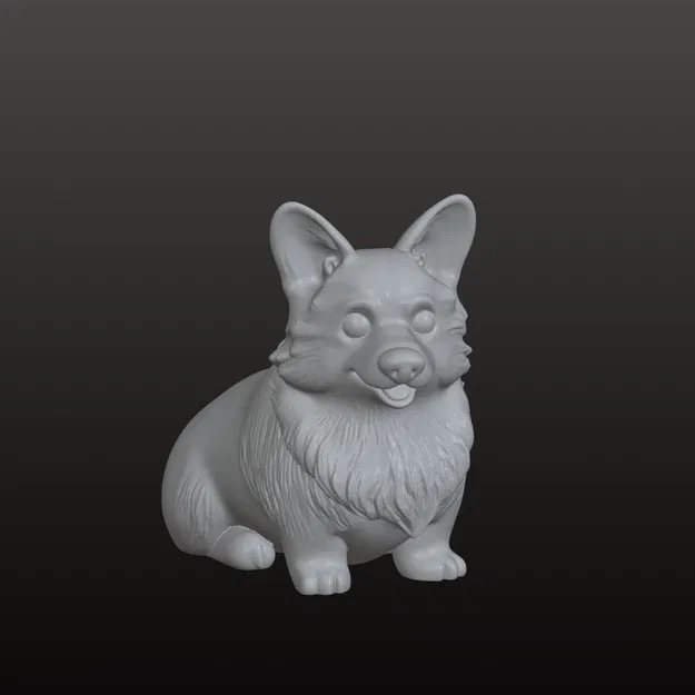 Corgi 3D Model - Image 4