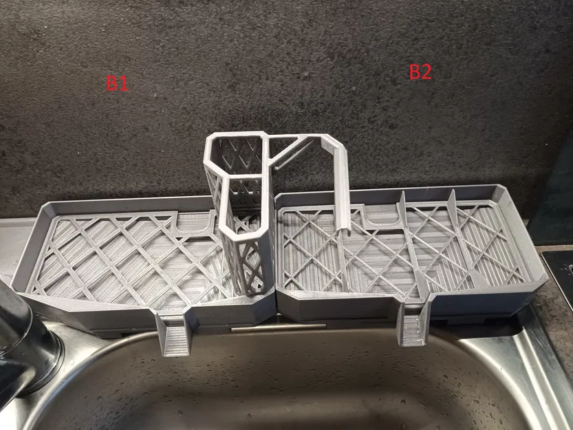 Phần Mở Rộng Bồn Rửa Deluxe / Khay Để Dao Kéo Nhà Bếp - Image 4