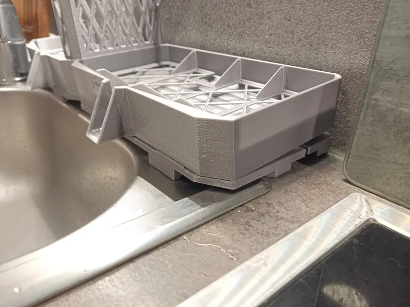 Phần Mở Rộng Bồn Rửa Deluxe / Khay Để Dao Kéo Nhà Bếp - Image 7