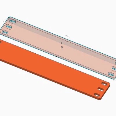 Template Tấm Trống Rack 10 inch 1U