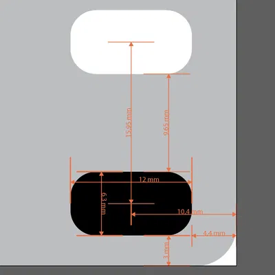 Template Tấm Trống Rack 10 inch 1U