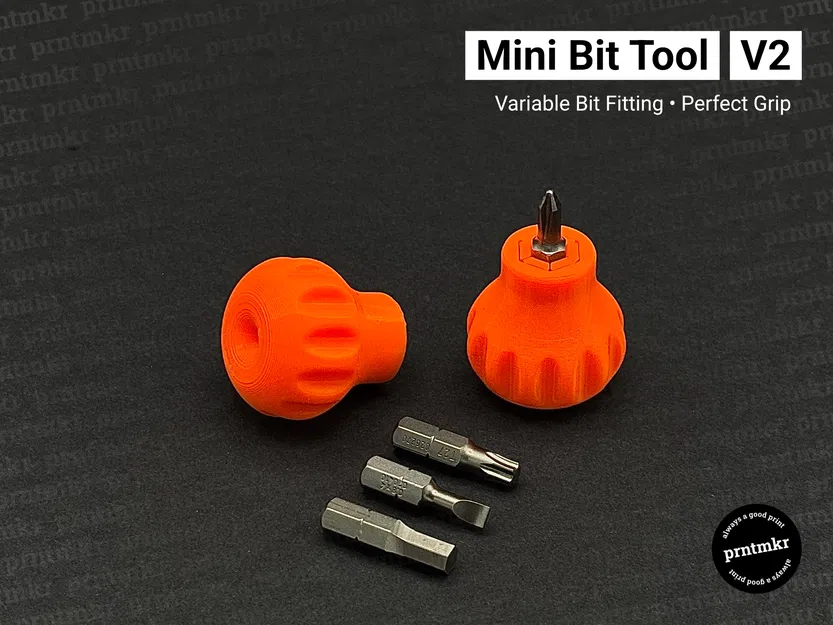 Dụng cụ Mini Bit V2 • Giữ mũi khoan đa năng • Cầm chắc tay - Image 1