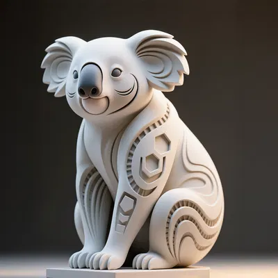 Koala, Điêu khắc Lục giác