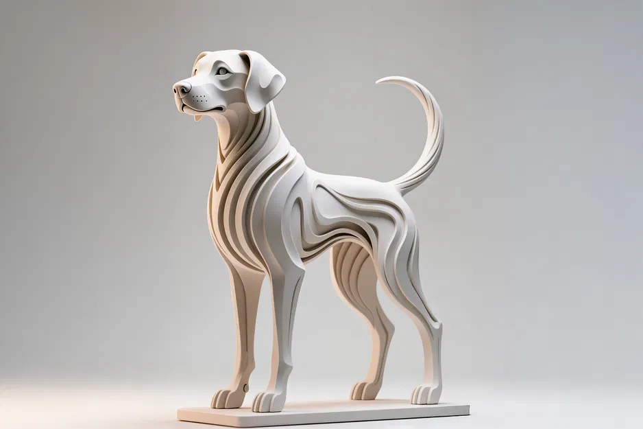 Tượng Chó Hexa - Image 1