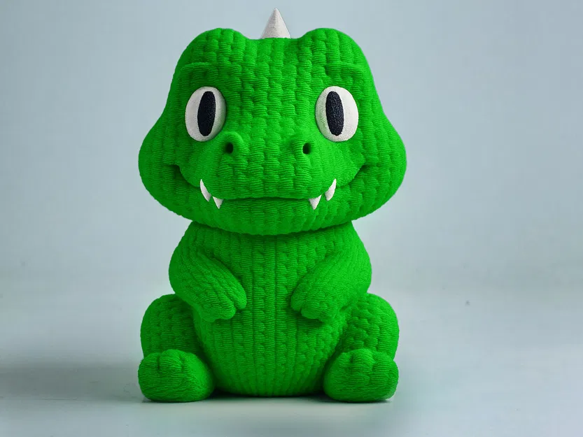 Cá Sấu Đan Móc - Động Vật Dễ Thương - Image 1