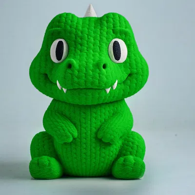 Cá Sấu Đan Móc - Động Vật Dễ Thương