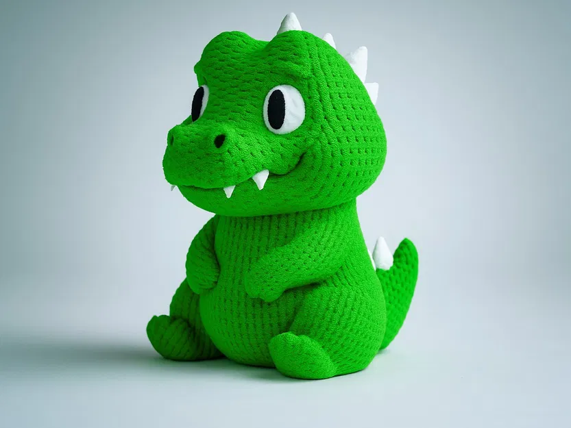 Cá Sấu Đan Móc - Động Vật Dễ Thương - Image 2