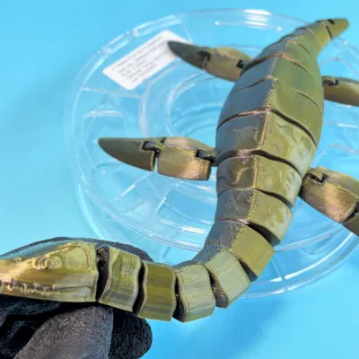 Khủng Long Biển Dẻo Flexi (in-một-lần)