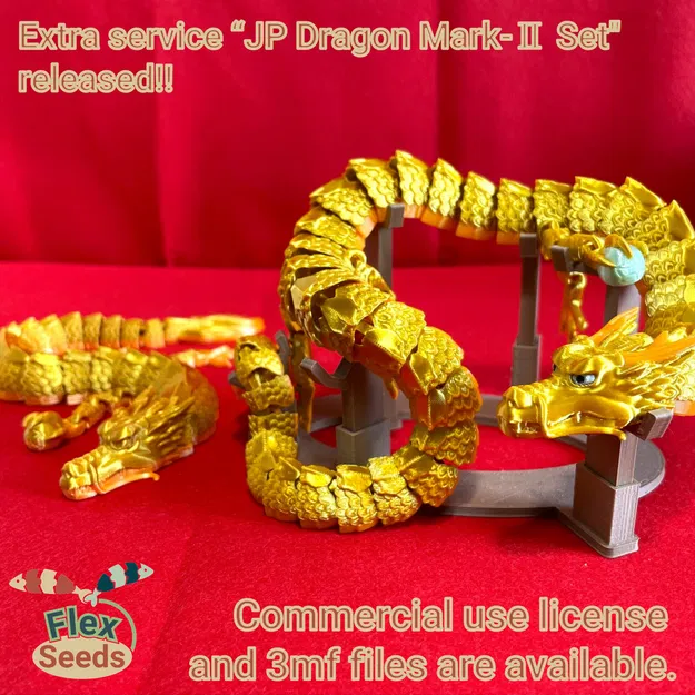 Rồng Nhật Bản Linh Hoạt (In liền) - Image 3