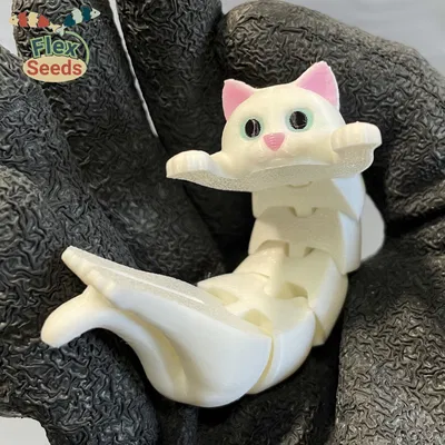 Mèo Cứng Khớp Linh Hoạt (In Liền, Không Cần Support)