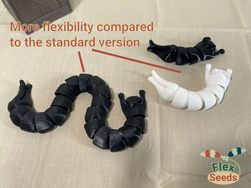 [Official Remix] Mèo Flexi Cỡ Lớn In Liền (Print-in-place) - Image 2