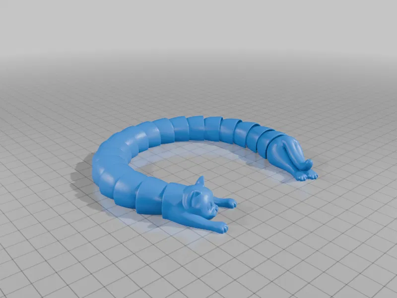 [Official Remix] Mèo Flexi Cỡ Lớn In Liền (Print-in-place) - Image 9